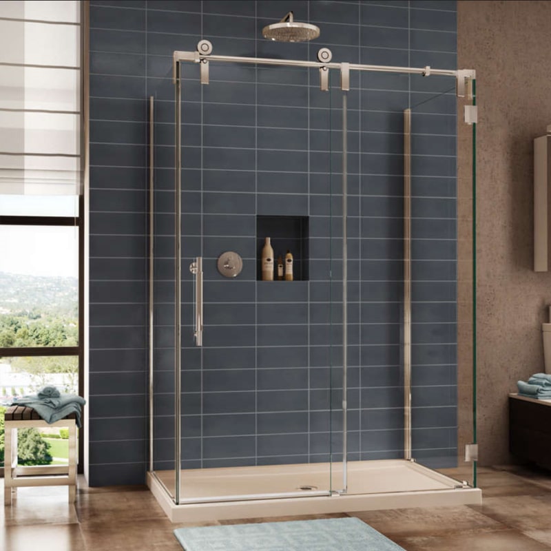 Душевые из стекла