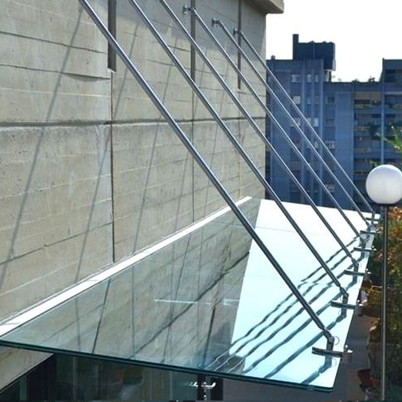 Стеклянные козырьки