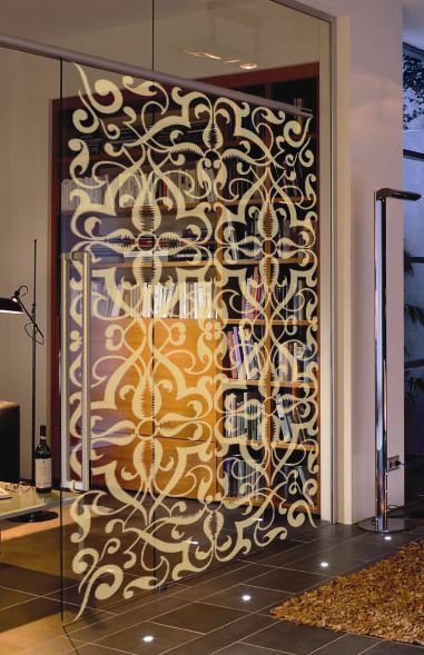 Стеклянные двери