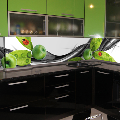 Стеклянные фартуки