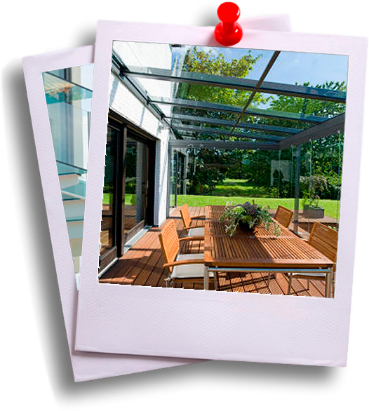 Стеклянные козырьки и навесы