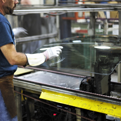 Работа со стеклом заказчика